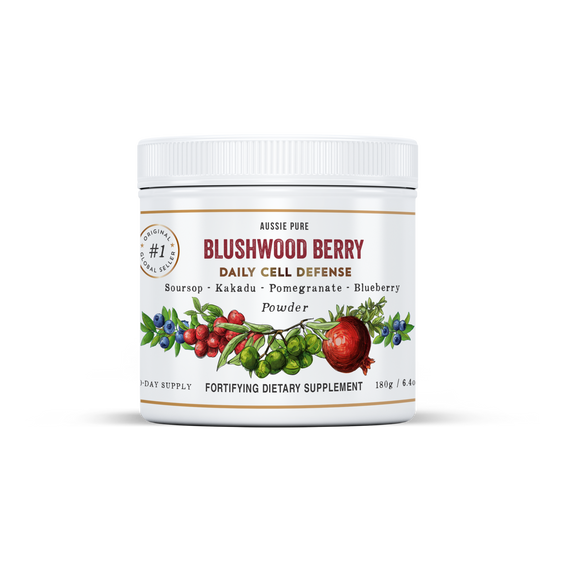 Blushwood Berry Superfruit Daily Cell Defense - Soursop - Kakadu Plum - Pomegranate - Blueberry
