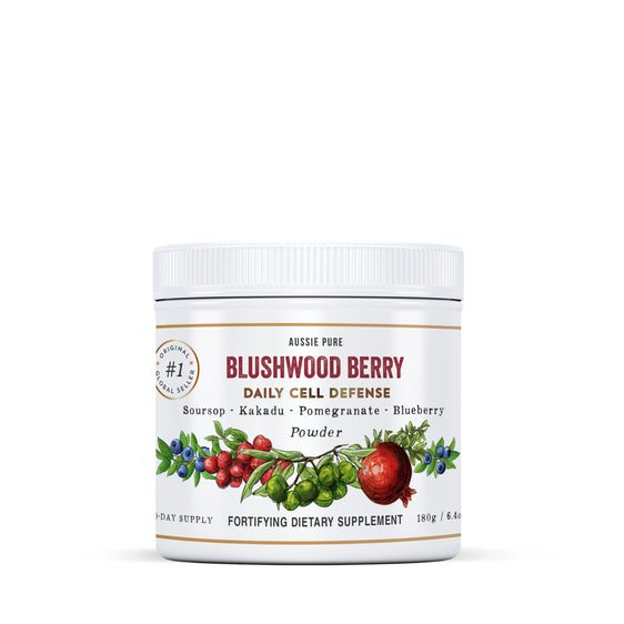 Blushwood Berry Superfruit Daily Cell Defense - Soursop - Kakadu Plum - Pomegranate - Blueberry