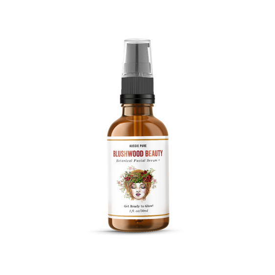 Blushwood Beauty 3-in-1 Botanical Facial Serum - Everyday Cell Support and Beautifying Formula for Skin, Lips, and Hair