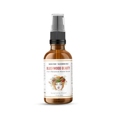 Blushwood Beauty 3-in-1 Botanical Facial Serum - Everyday Cell Support and Beautifying Formula for Skin, Lips, and Hair